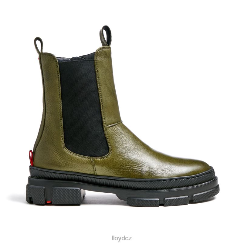 kotníková bota s podrážkou LLOYD ženy zelená ZXP0D911 obuv