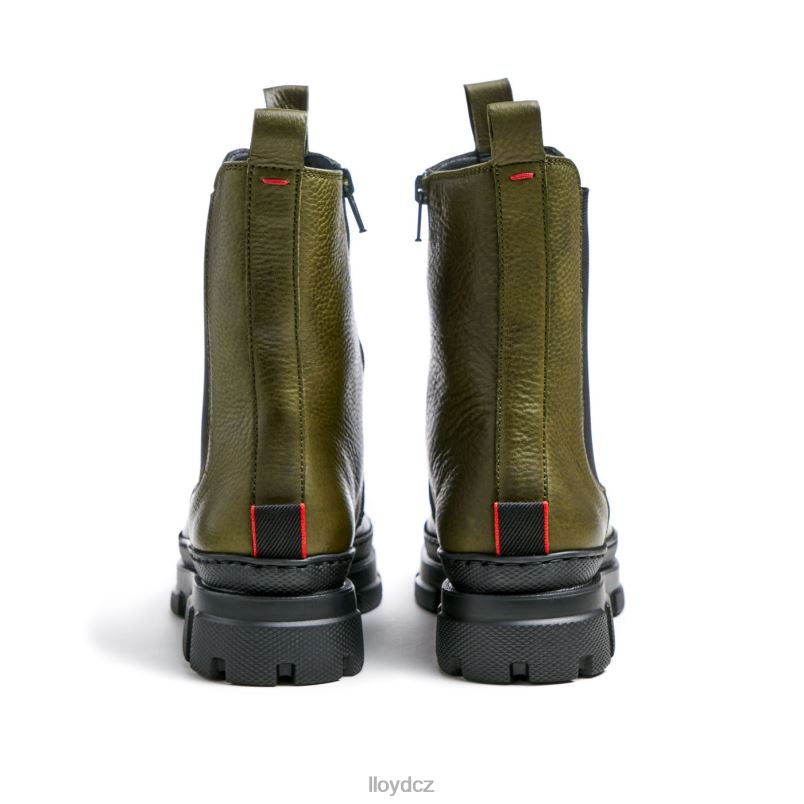 kotníková bota s podrážkou LLOYD ženy zelená ZXP0D911 obuv