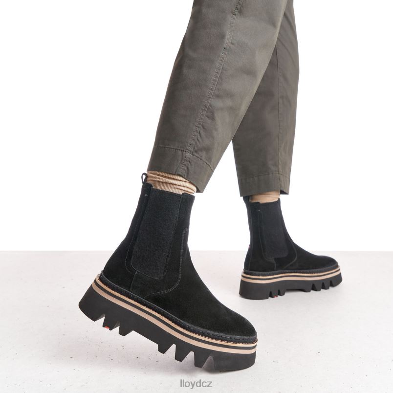 stiefelette LLOYD ženy Černá ZXP0D952 obuv